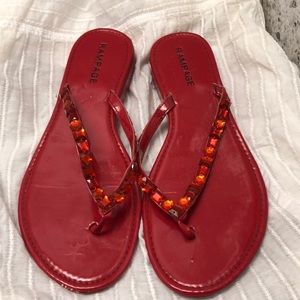 *SALE* Rampage Dazzle flip flops